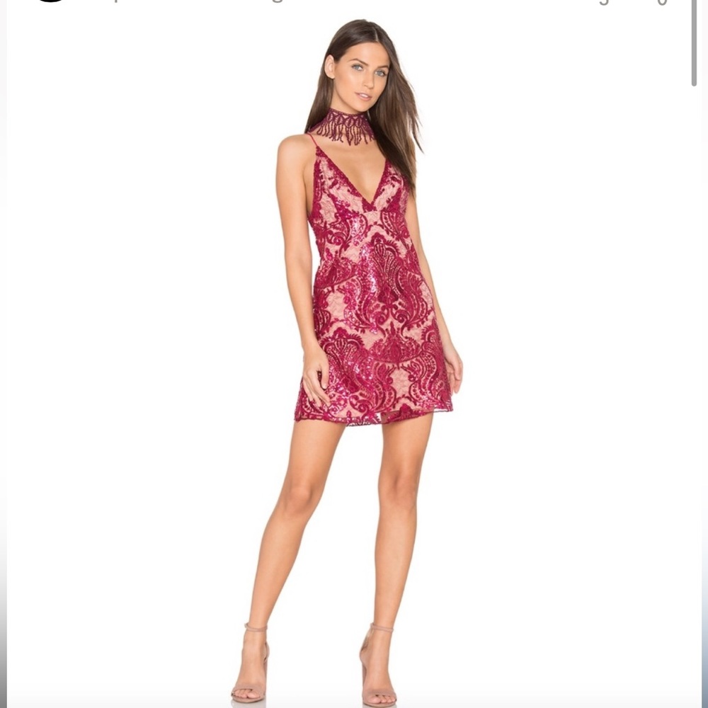 Free people night shimmer mini dress in sequin color is a maroon size 0